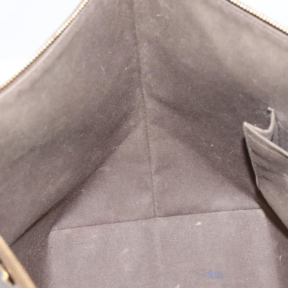 LOUIS VUITTON Monogram Vernis Bellevue GM Bag Veil Bronze M93674 LV Auth BA16175