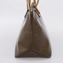 LOUIS VUITTON Monogram Vernis Bellevue GM Bag Veil Bronze M93674 LV Auth BA16175-4