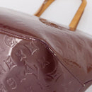 LOUIS VUITTON Monogram Vernis Bellevue GM Hand Bag Viole M93588 LV Auth BA16176-9