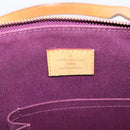LOUIS VUITTON Monogram Vernis Bellevue GM Hand Bag Viole M93588 LV Auth BA16176-20