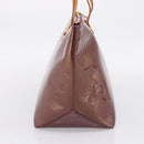 LOUIS VUITTON Monogram Vernis Bellevue GM Hand Bag Viole M93588 LV Auth BA16176-4