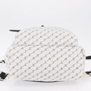 Stella McCartney Backpack Nylon White Black Auth BA16177-6