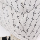 Stella McCartney Backpack Nylon White Black Auth BA16177-20
