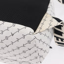 Stella McCartney Backpack Nylon White Black Auth BA16177-23