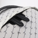 Stella McCartney Backpack Nylon White Black Auth BA16177-24