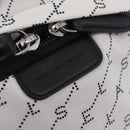 Stella McCartney Backpack Nylon White Black Auth BA16177-25