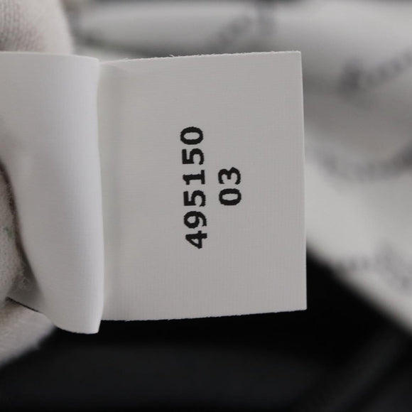 Stella McCartney Backpack Nylon White Black Auth BA16177
