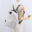 Stella McCartney Backpack Nylon White Black Auth BA16177-32