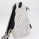 Stella McCartney Backpack Nylon White Black Auth BA16177-5