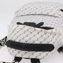 Stella McCartney Backpack Nylon White Black Auth BA16177-7