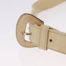 CHANEL Matelasse Waist Bag Lamb Skin Beige Gold Tone CC Auth BA16179-13