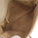 CHANEL Matelasse Waist Bag Lamb Skin Beige Gold Tone CC Auth BA16179-24