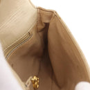 CHANEL Matelasse Waist Bag Lamb Skin Beige Gold Tone CC Auth BA16179-25