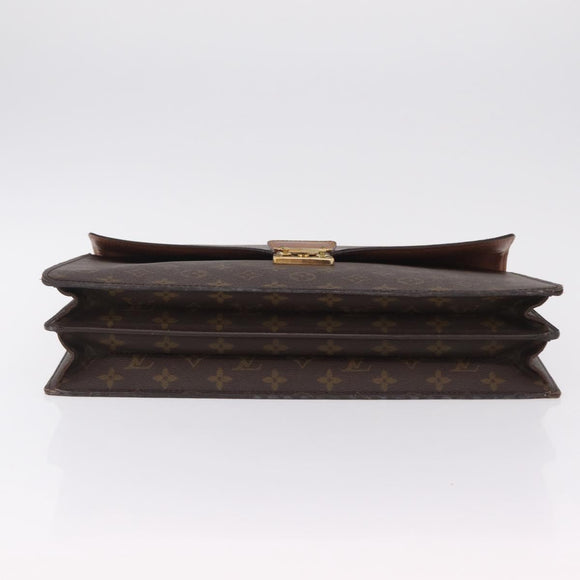 LOUIS VUITTON Monogram Serviette Conseiller Briefcase M53331 LV Auth BA16181