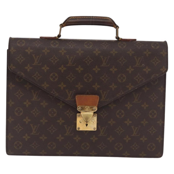 LOUIS VUITTON Monogram Serviette Conseiller Briefcase M53331 LV Auth BA16181