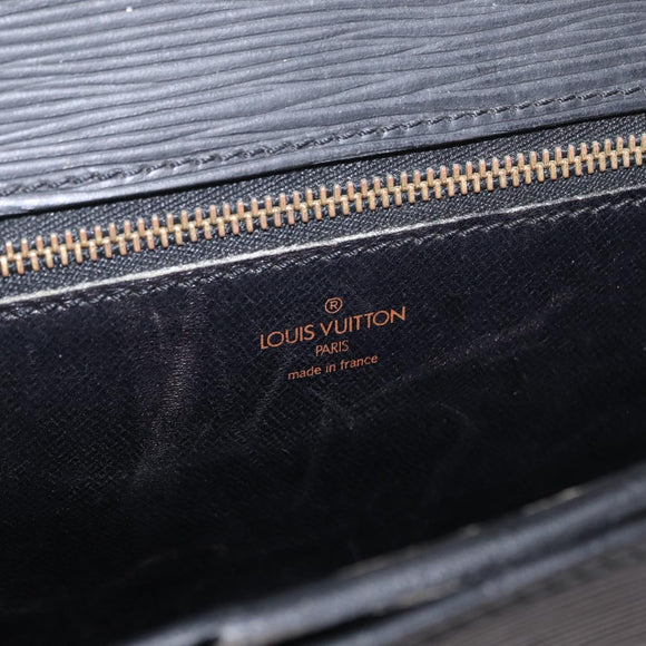 LOUIS VUITTON Epi Serviette Conseiller Briefcase Black M54422 LV Auth BA16182
