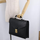 LOUIS VUITTON Epi Serviette Conseiller Briefcase Black M54422 LV Auth BA16182-32