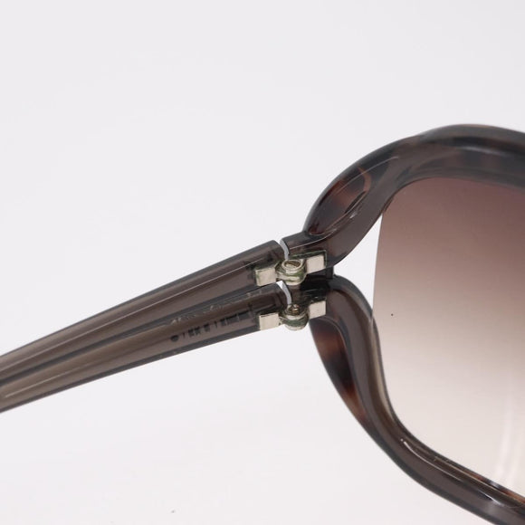 Valentino Sunglasses Plastic Black Silver Auth BA16183