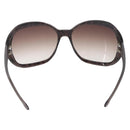 Valentino Sunglasses Plastic Black Silver Auth BA16183-2
