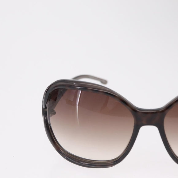 Valentino Sunglasses Plastic Black Silver Auth BA16183