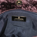 GIVENCHY Hand Bag Velor Brown Auth BA16185A-16