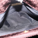 GIVENCHY Hand Bag Velor Brown Auth BA16185A-17