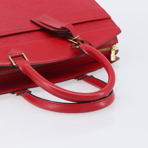 LOUIS VUITTON Epi Riviera Hand Bag Red M48187 LV Auth BA16186