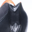 CELINE Shoulder Bag Leather Black Gold Auth BA1619-20