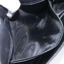 CELINE Shoulder Bag Leather Black Gold Auth BA1619-22