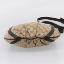 GUCCI GG Crystal Shoulder Bag Coated Canvas Outlet Beige 265691 Auth BA16190-5