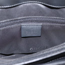 GUCCI Bamboo Hand Bag Leather 2way Black Silver 002 1016 Auth BA16192-19