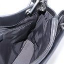 GUCCI Bamboo Hand Bag Leather 2way Black Silver 002 1016 Auth BA16192-20
