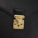LOUIS VUITTON Epi Serviette Conseiller Briefcase Black M54422 LV Auth BA16193-19