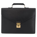 LOUIS VUITTON Epi Serviette Conseiller Briefcase Black M54422 LV Auth BA16193-13