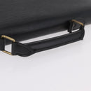 LOUIS VUITTON Epi Serviette Conseiller Briefcase Black M54422 LV Auth BA16193-7