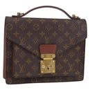 LOUIS VUITTON Monogram Monceau 26 Hand Bag M51187 LV Auth BA16196-1