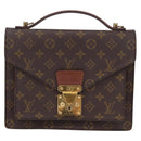 LOUIS VUITTON Monogram Monceau 26 Hand Bag M51187 LV Auth BA16196-13