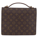LOUIS VUITTON Monogram Monceau 26 Hand Bag M51187 LV Auth BA16196-2