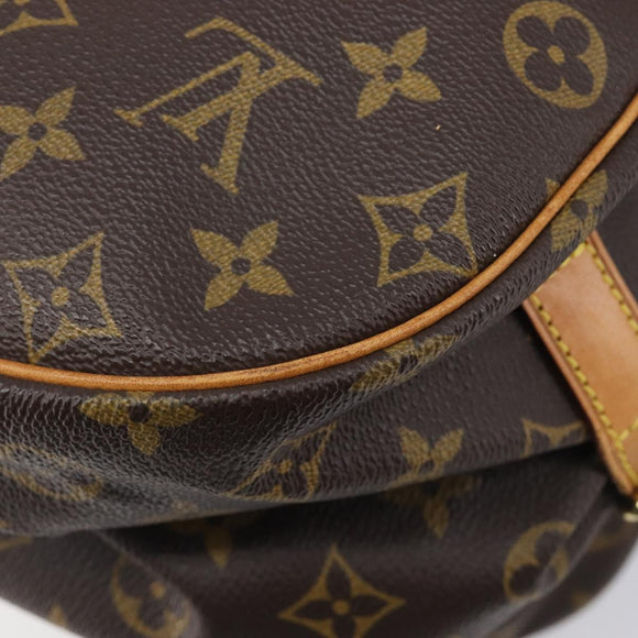 LOUIS VUITTON Monogram Saumur 35 Shoulder Bag M42254 LV Auth BA16197