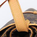 LOUIS VUITTON Monogram Saumur 35 Shoulder Bag M42254 LV Auth BA16197-23