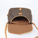 LOUIS VUITTON Monogram Saumur 35 Shoulder Bag M42254 LV Auth BA16197-24
