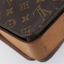 LOUIS VUITTON Monogram Cartouchiere GM Shoulder Bag M51252 LV Auth BA16199-18