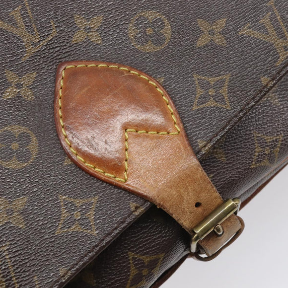 LOUIS VUITTON Monogram Cartouchiere GM Shoulder Bag M51252 LV Auth BA16199