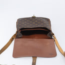 LOUIS VUITTON Monogram Cartouchiere GM Shoulder Bag M51252 LV Auth BA16199-21