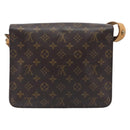LOUIS VUITTON Monogram Cartouchiere GM Shoulder Bag M51252 LV Auth BA16199-2