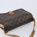 LOUIS VUITTON Monogram Cartouchiere GM Shoulder Bag M51252 LV Auth BA16199-6