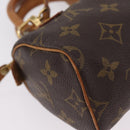 LOUIS VUITTON Monogram Mini Speedy Hand Bag M41534 LV Auth BA16201A-22