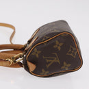 LOUIS VUITTON Monogram Mini Speedy Hand Bag M41534 LV Auth BA16201A-4