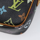 LOUIS VUITTON Monogram Multicolor Lift Shoulder Bag Black M40056 LV Auth BA16206-16