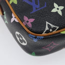 LOUIS VUITTON Monogram Multicolor Lift Shoulder Bag Black M40056 LV Auth BA16206-17